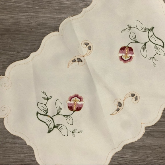 NEW| Vintage 90’s Embroidered Placemats - Picture 3 of 4